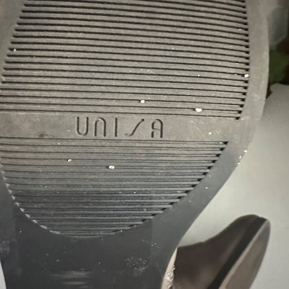 Unisa Womens Knee-High Riding Boots Size 10M Faux Leather Brown Made In China - Picture 5 of 12